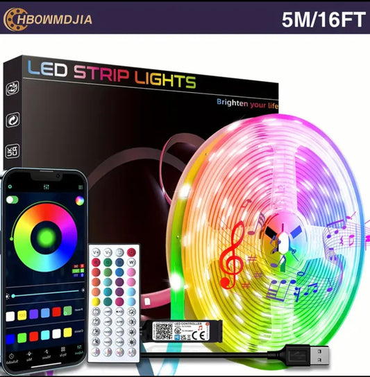 Smart LED Strip Lights for Bedroom